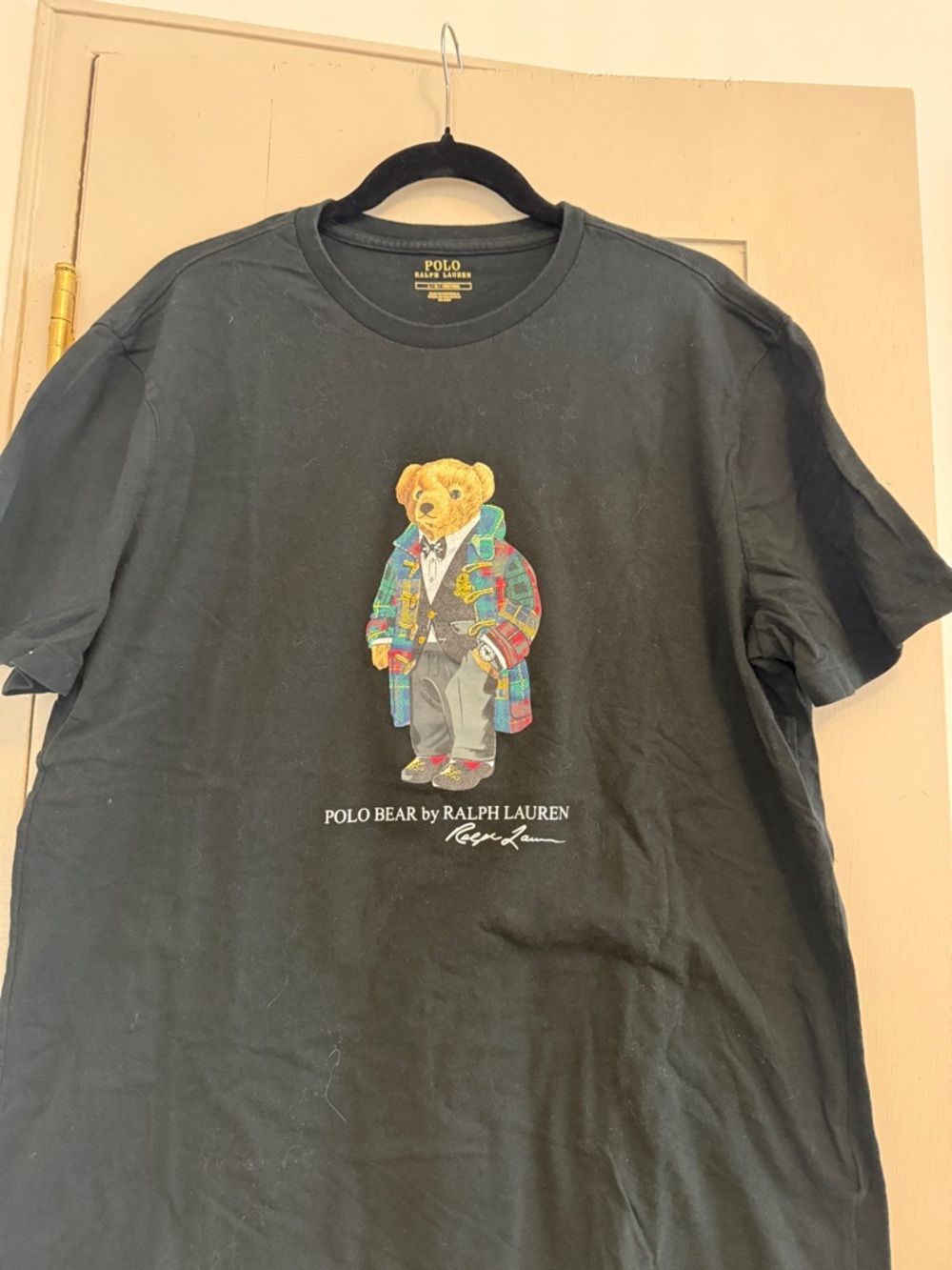Polo by Ralph Lauren Black Polo Bear Graphic Tee